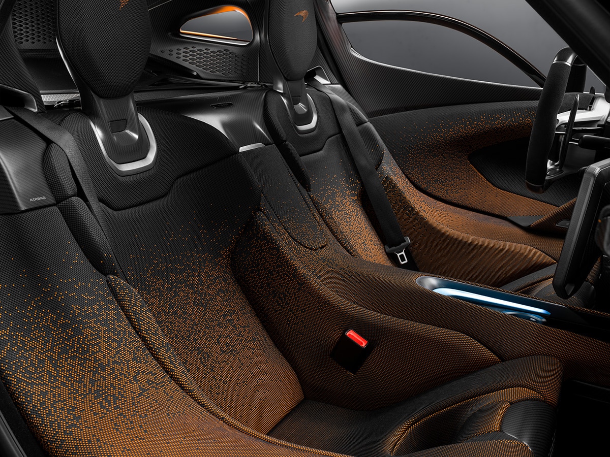 Mclaren w1 interior seats