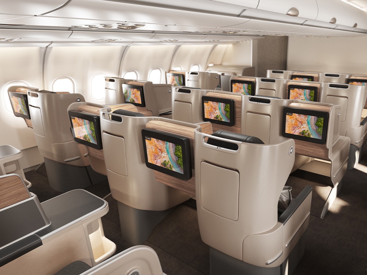 Qantas a330 200 premium economy seats upgraded