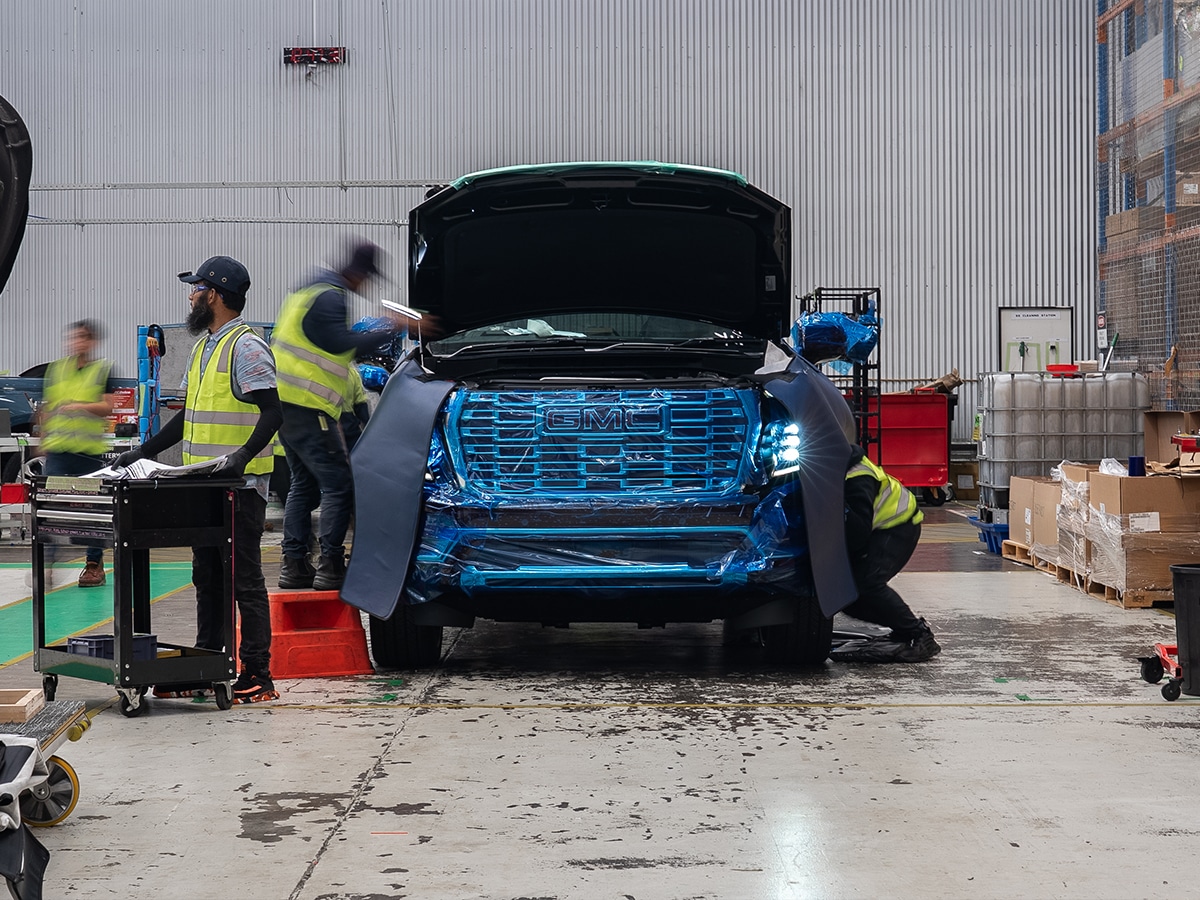 Gmc yukon in factory 2