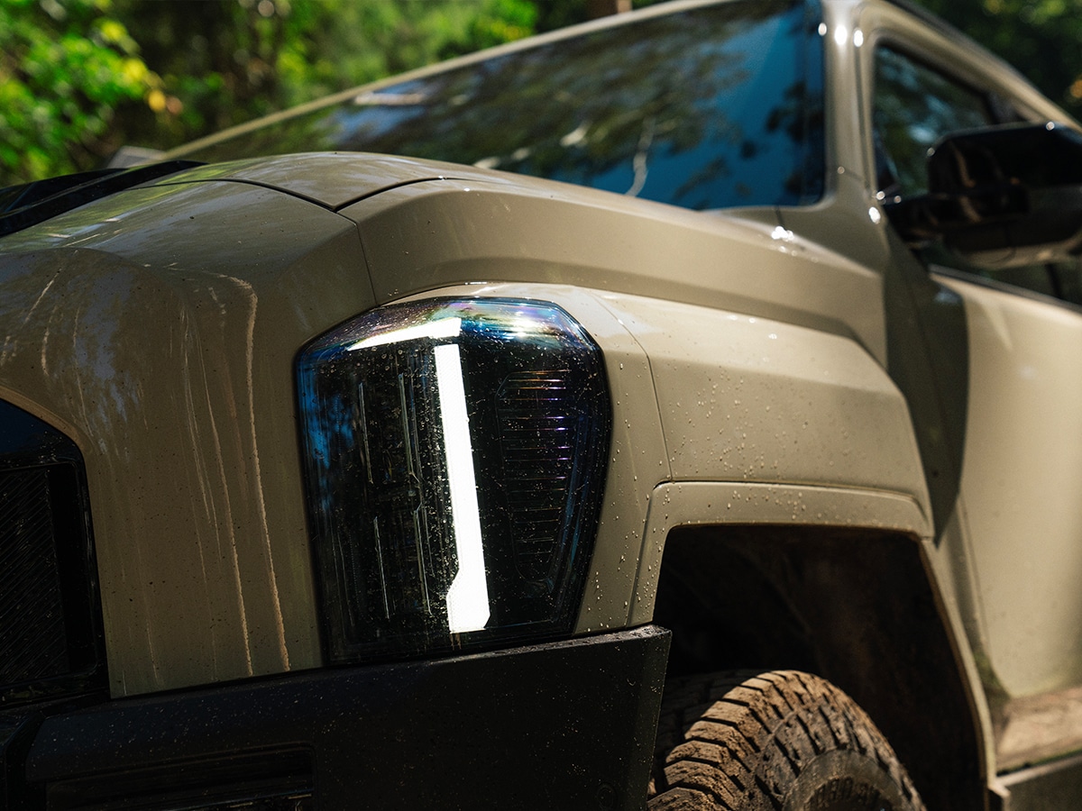 Kia tasman painted fenders