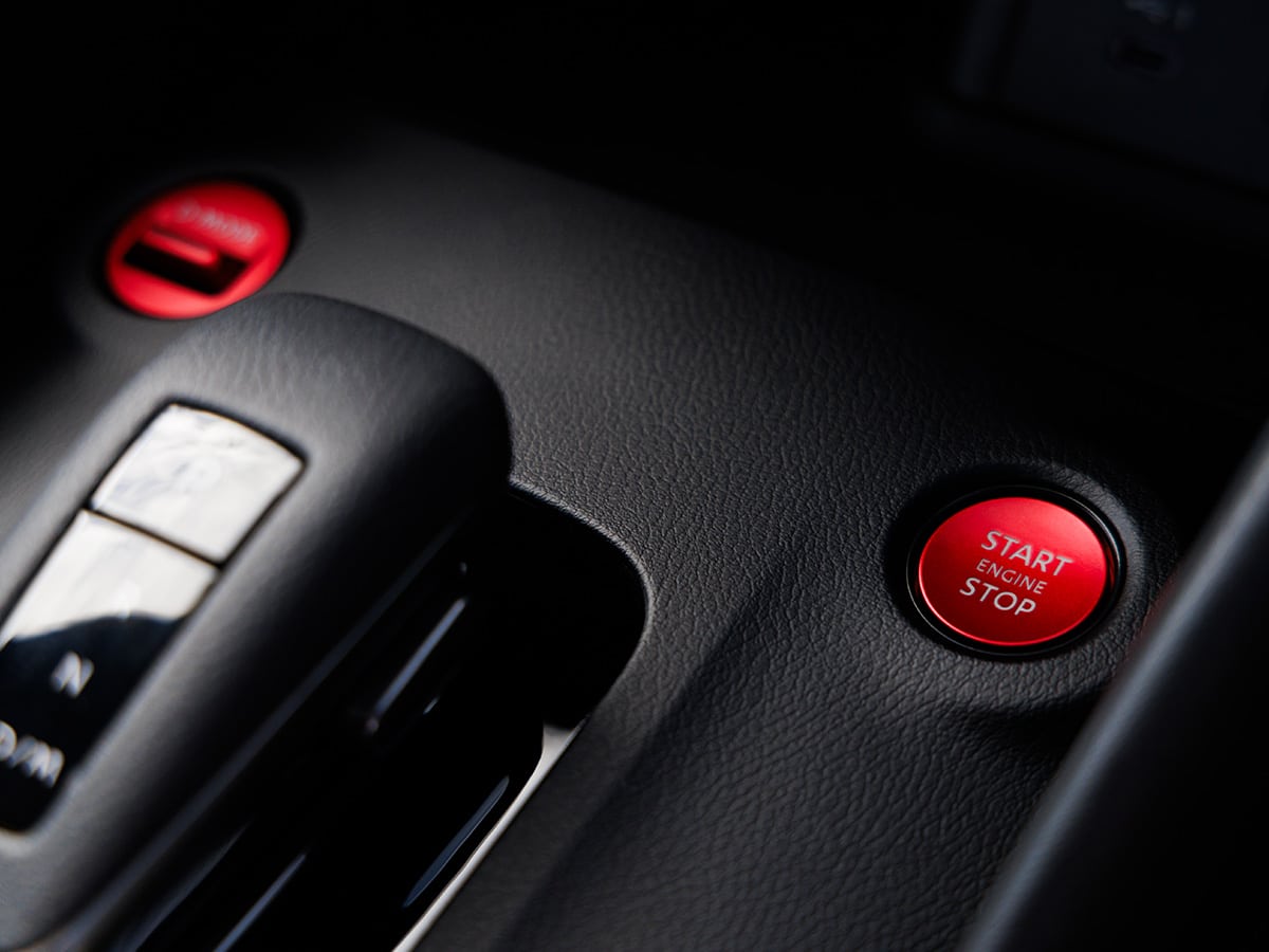 Nissan z nismo start button and driving mode