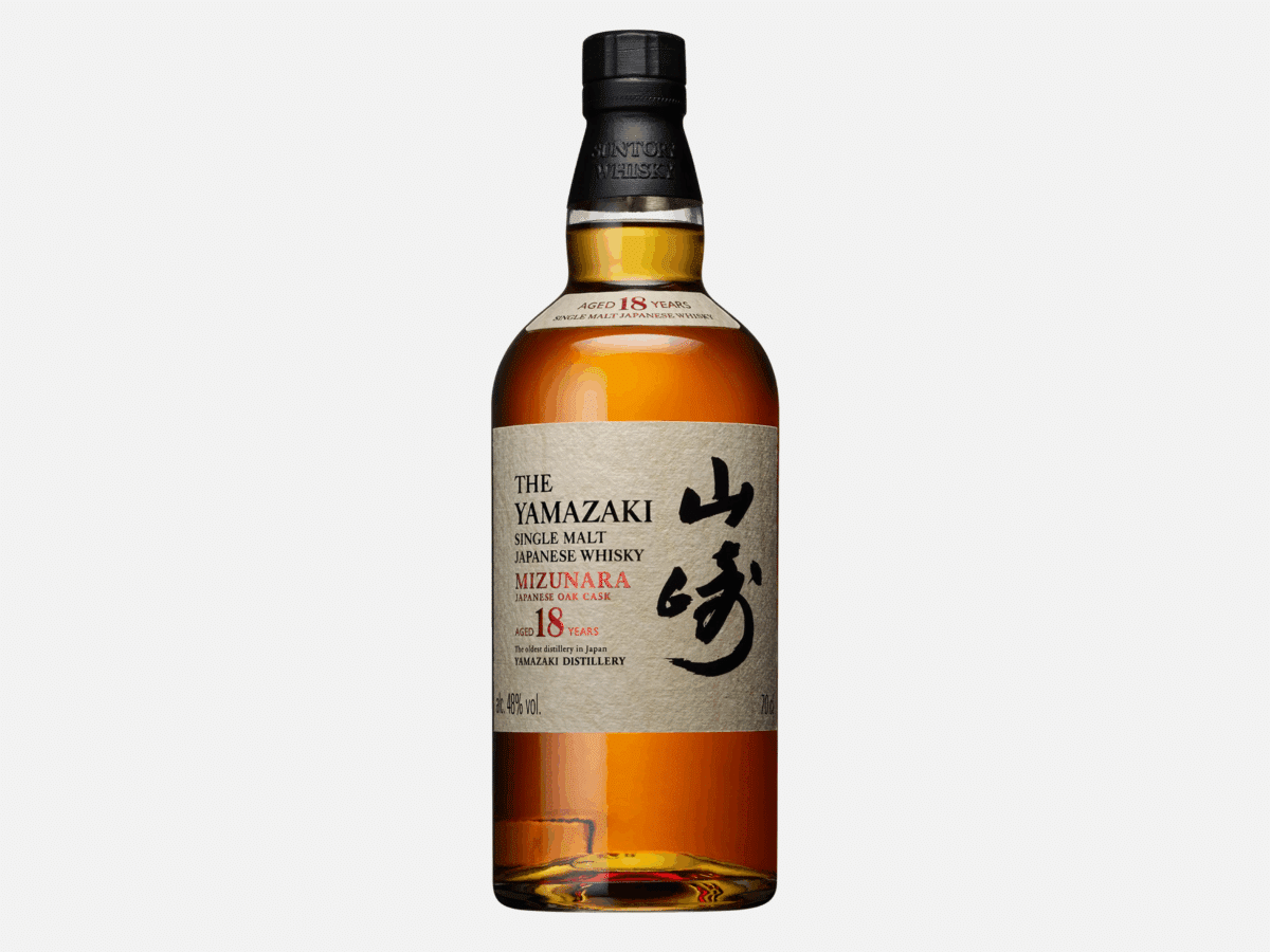 Yamazaki 18 Years Old Mizunara | Image: House of Suntory
