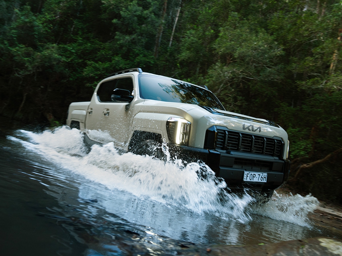 Fording river