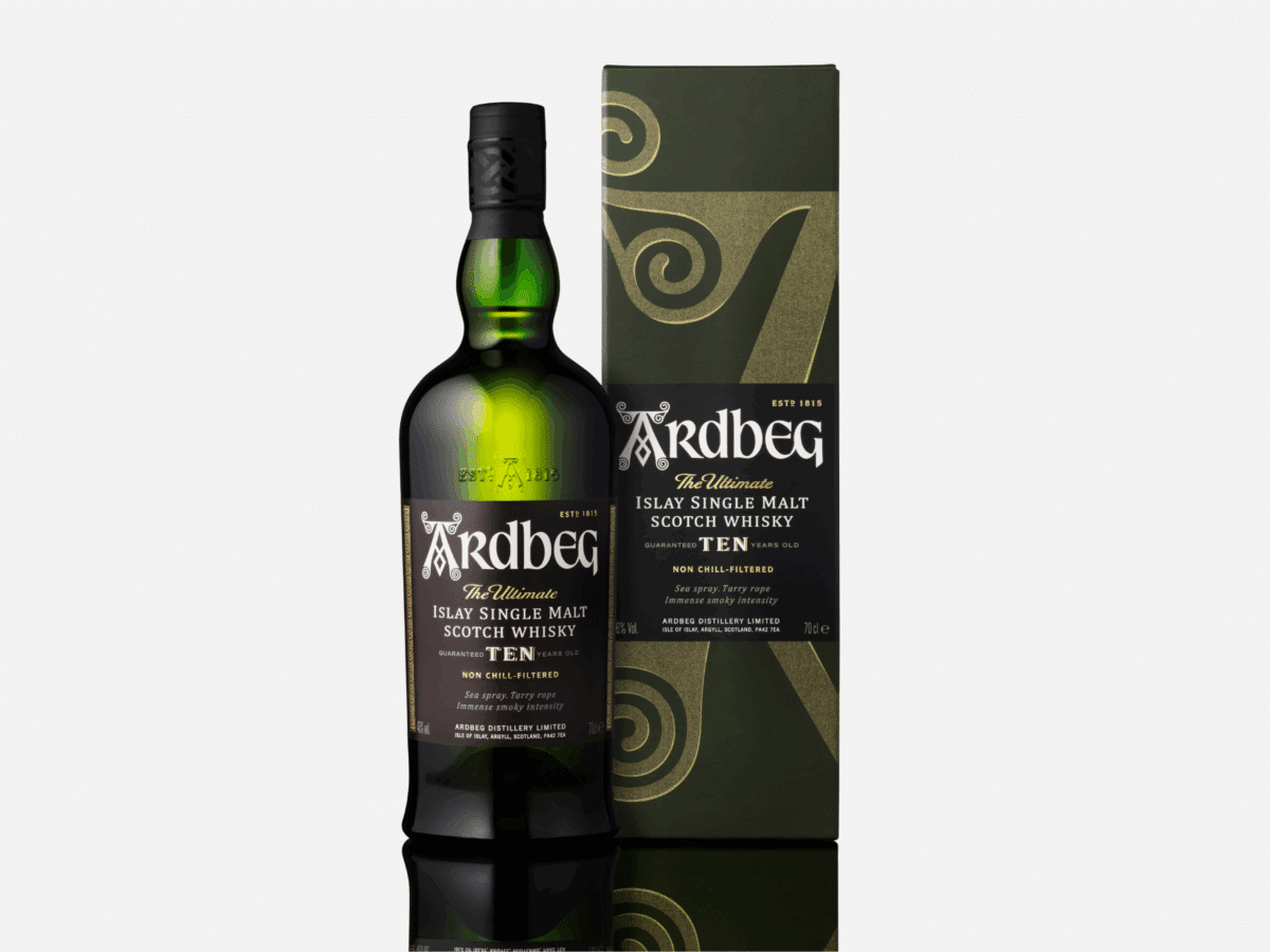 Ardbeg 10 Year Old Islay Single Malt Scotch Whisky | Image: Supplied