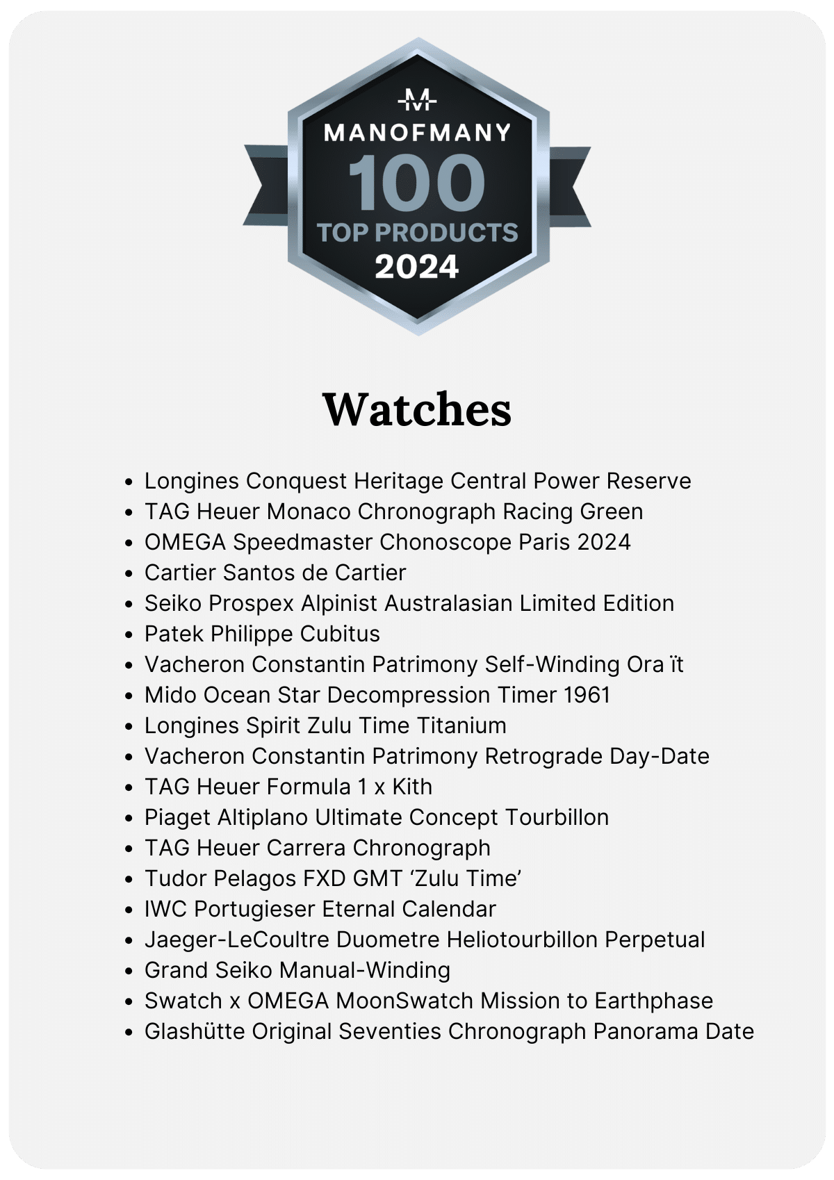 3 Top Watch Releases of 2024 - Man of Many