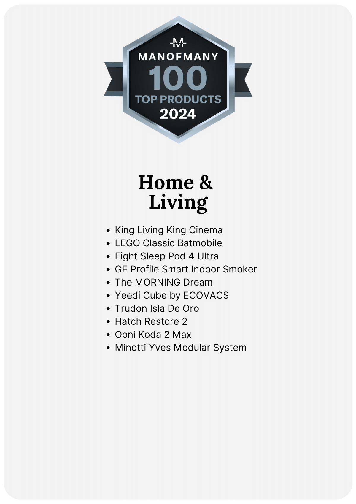 7 Top Home and Living Releases of 2024 - Man of Many