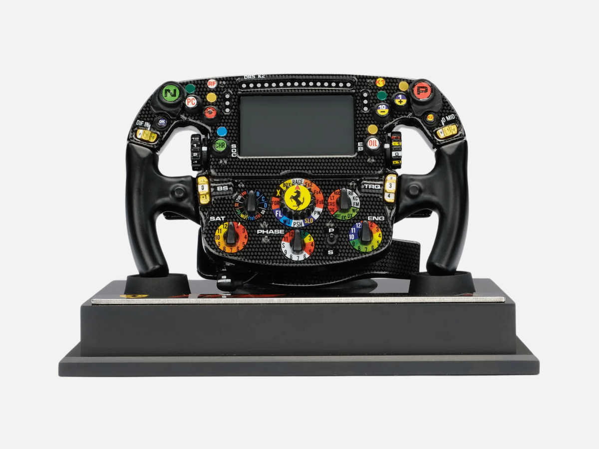 Ferrari F1 Steering Wheel 1:4 Scale | Image: Amalgam Collection