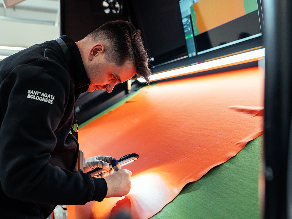 Lamborghini factory saddlery 1