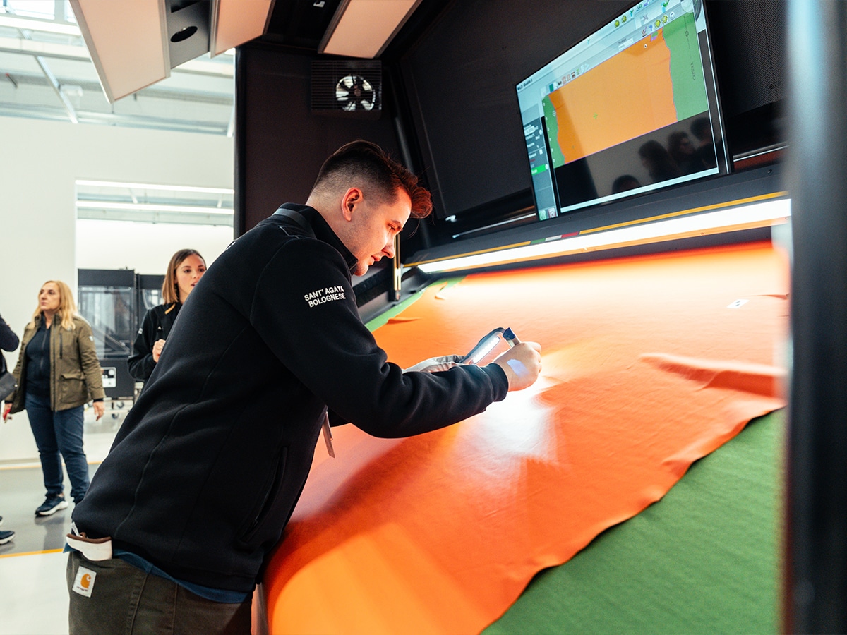 Lamborghini factory saddlery 2