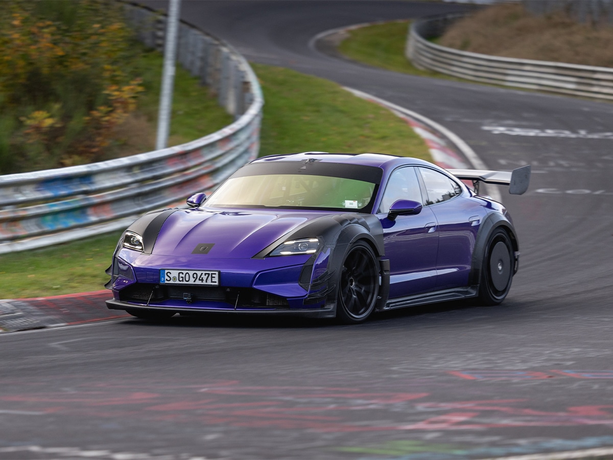Taycan turbo gt with mathey kit