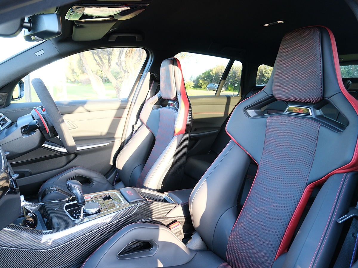 Bmw m3 cs touring interior seats 2