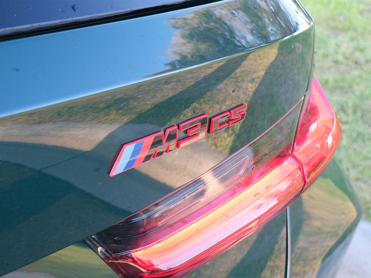 Bmw m3 cs touring rear logo