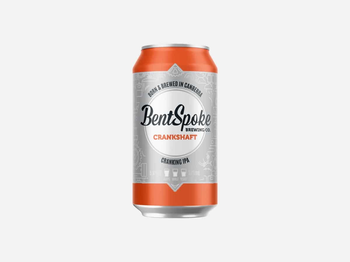 Bentspoke brewing co crankshaft ipa act