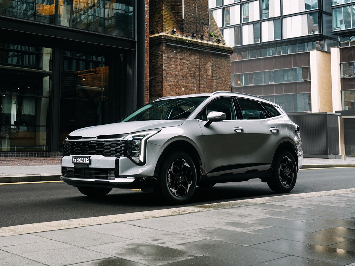 Kia sportage front