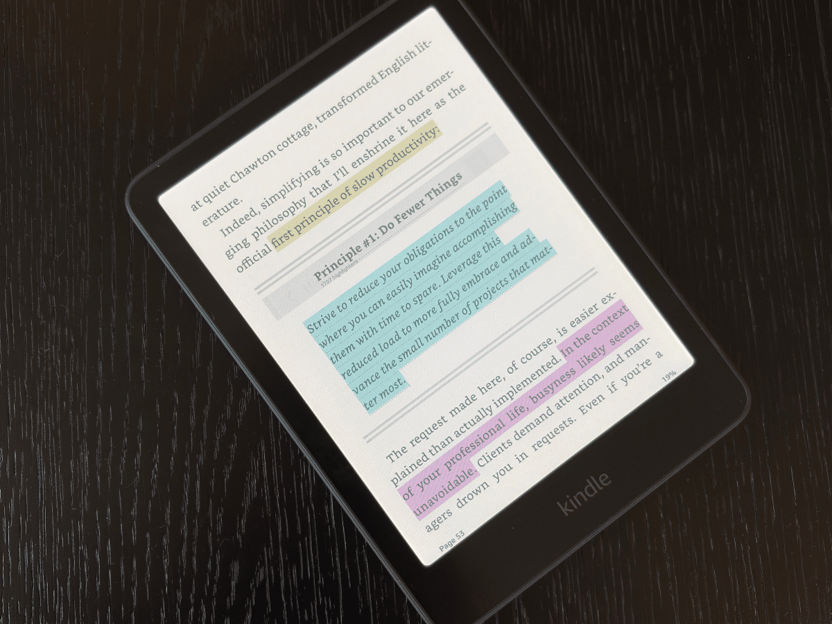Kindle Coloursoft