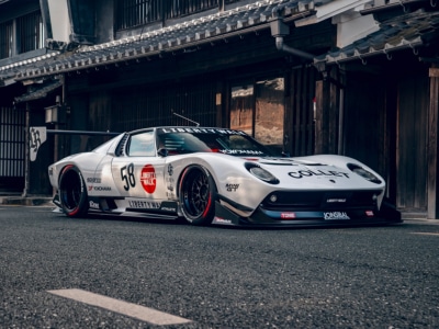 Liberty Walk Peeves the Purists With Wide-Body Lamborghini Miura