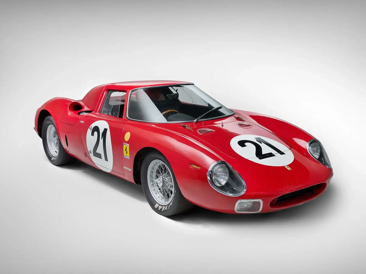 1964 ferrari 250 lm by scaglietti front three quarter