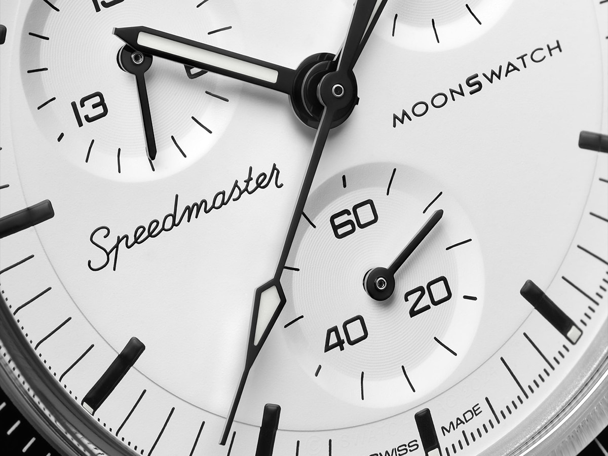 Omega x swatch moonswatch 1965 white dial 2