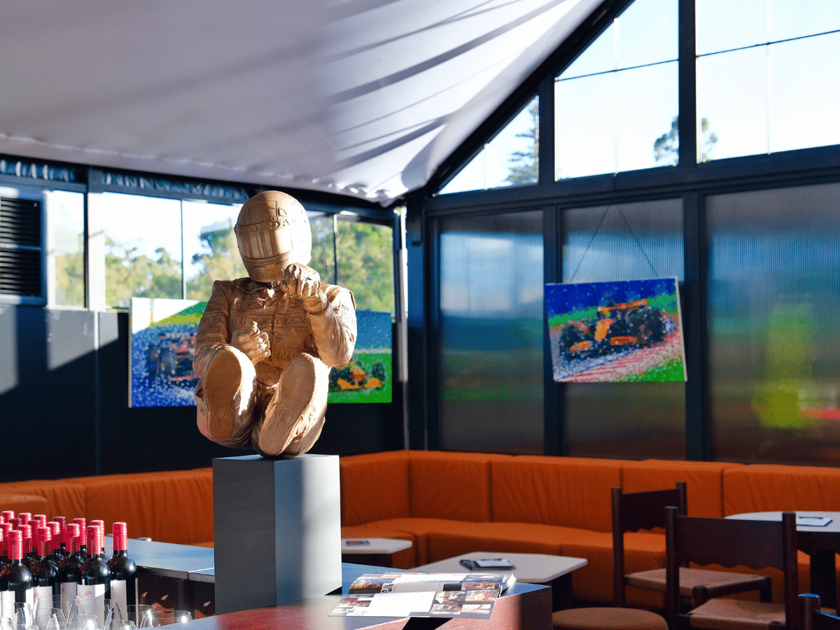 Paul Oz' Bronze Senna Statue | Image: John Guanzon, Man of Many
