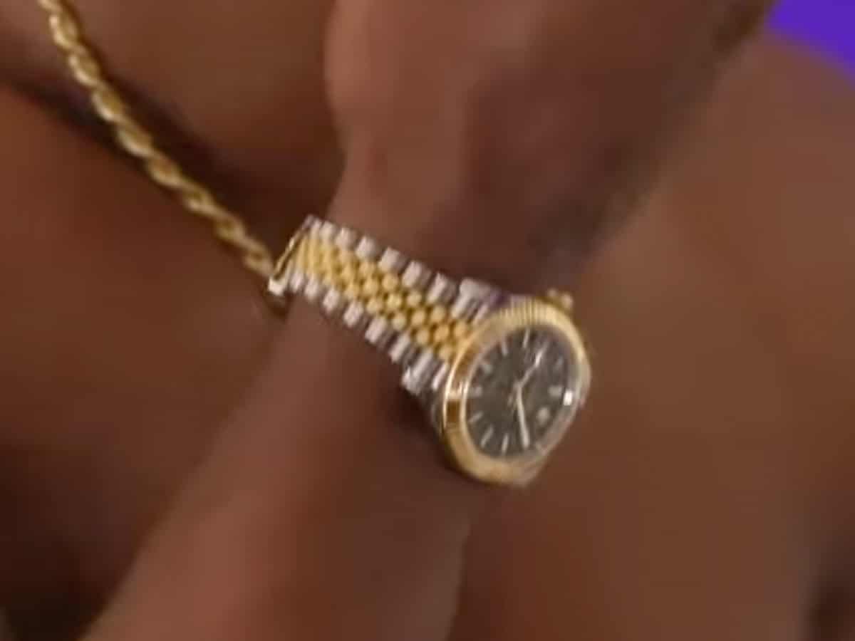 Ashton hall watch on wrist