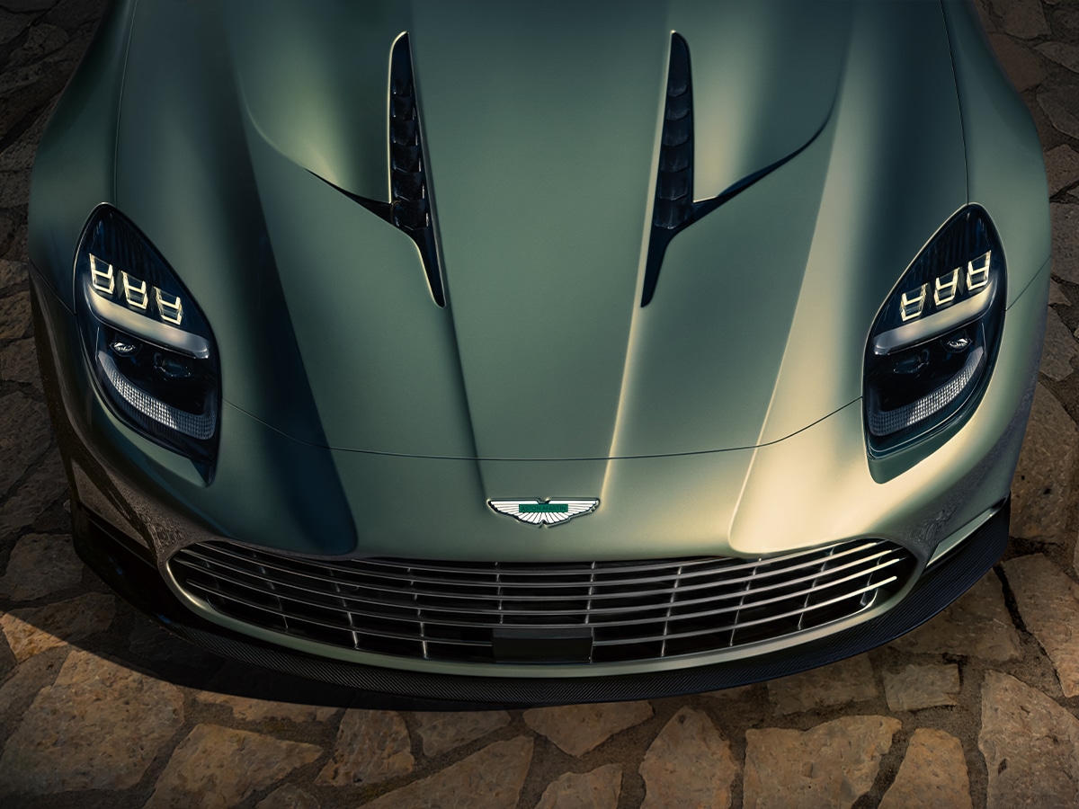 Aston martin vanquish volante front nose