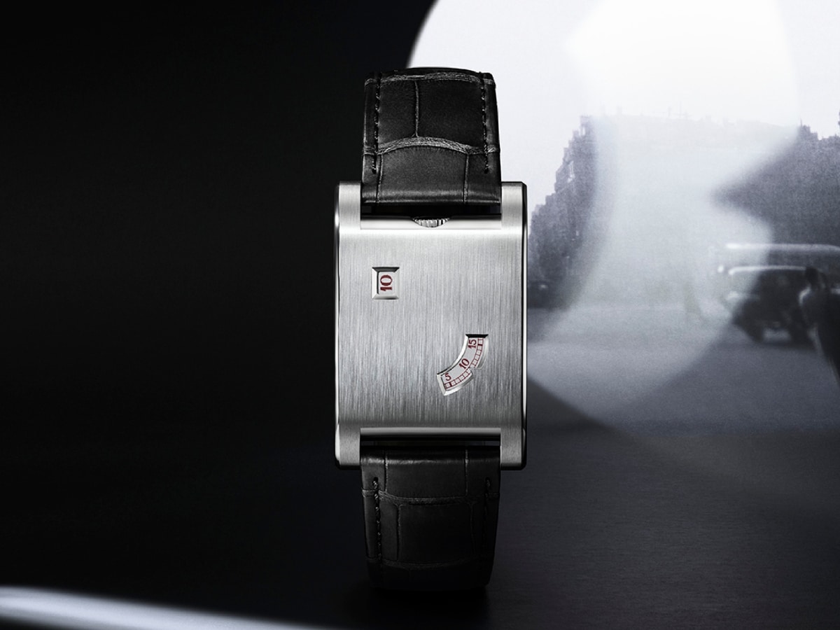 Cartier tank à guichets