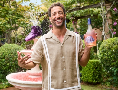 Daniel Ricciardo Jumps On the Rosé Bandwagon With Fresh Enchanté Rosé Drop