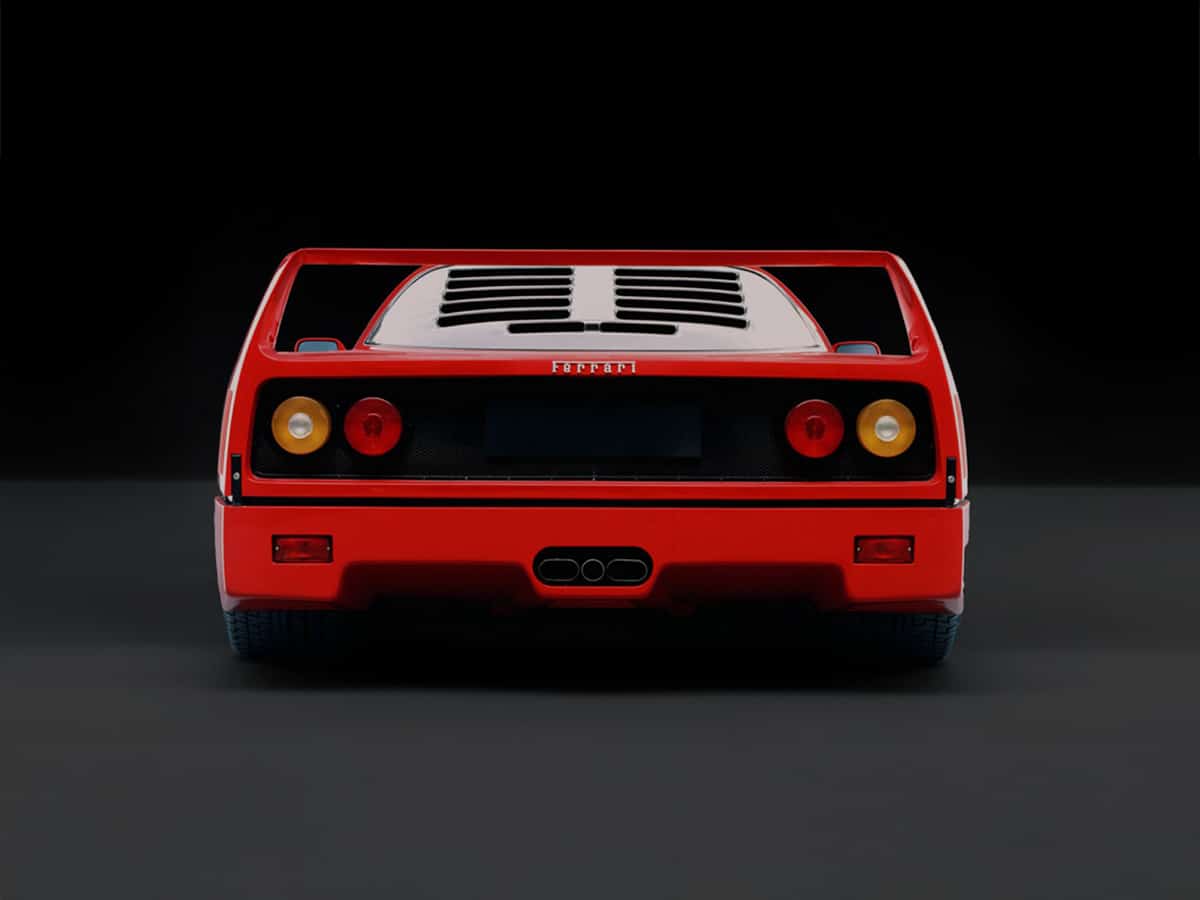 Ferrari f40 rear end