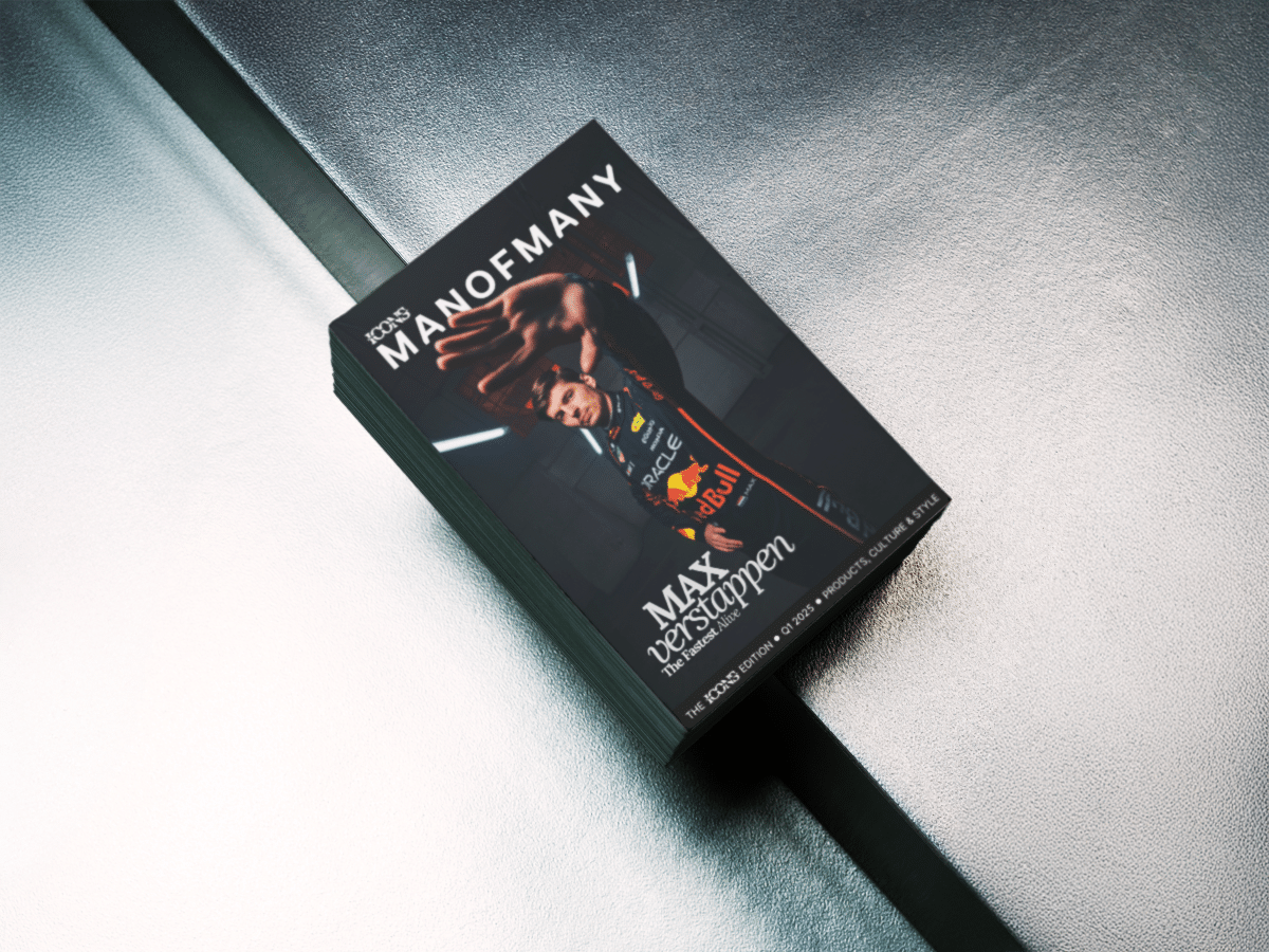 Max Verstappen is Man of Many's digital cover star for the ICONS edition | Image: Red Bull Content Pool
