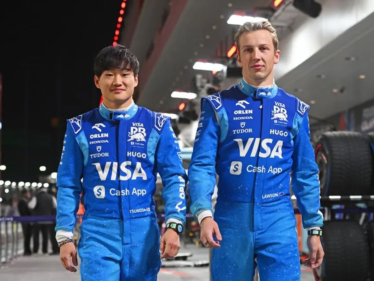 Liam lawson and yuki tsunoda