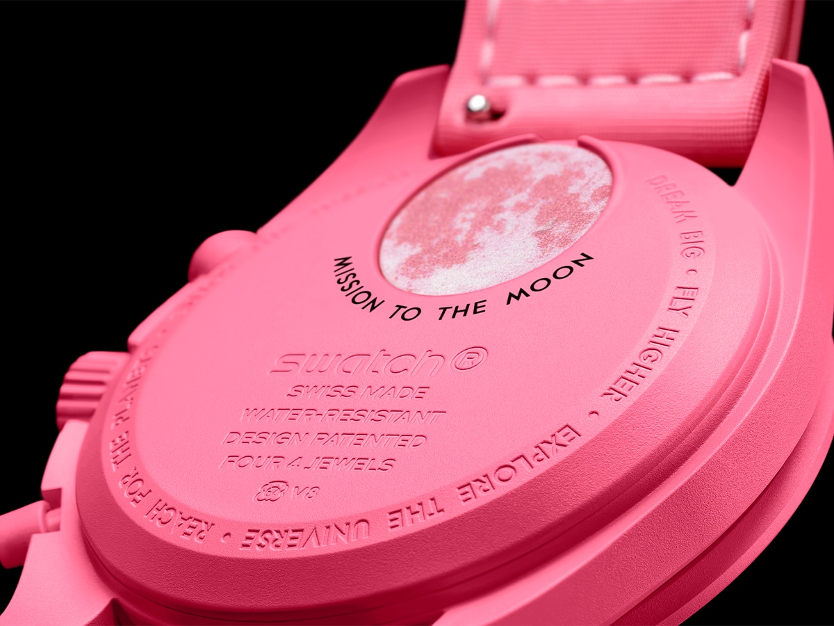 Mission to the pink moonphase caseback