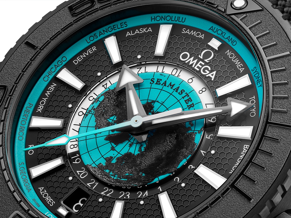 OMEGA Seamaster Planet Ocean Worldtimer Offers a World of Possibilities ...