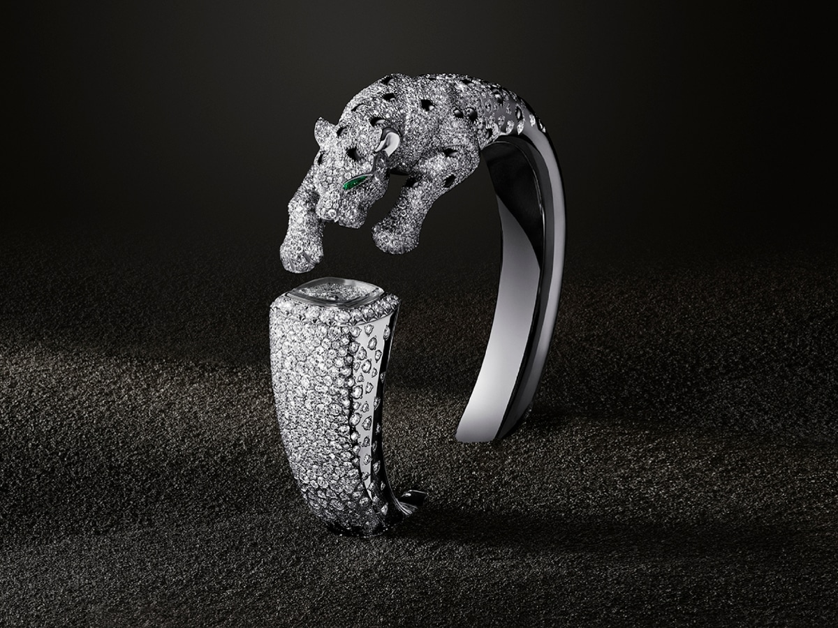 Panthère jewellery watch