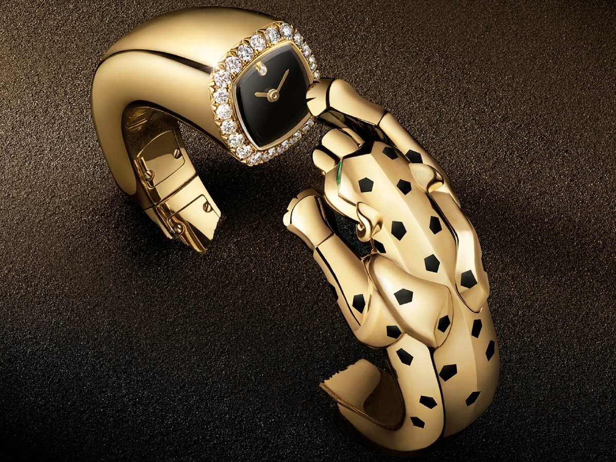 Panthère jewellery watch