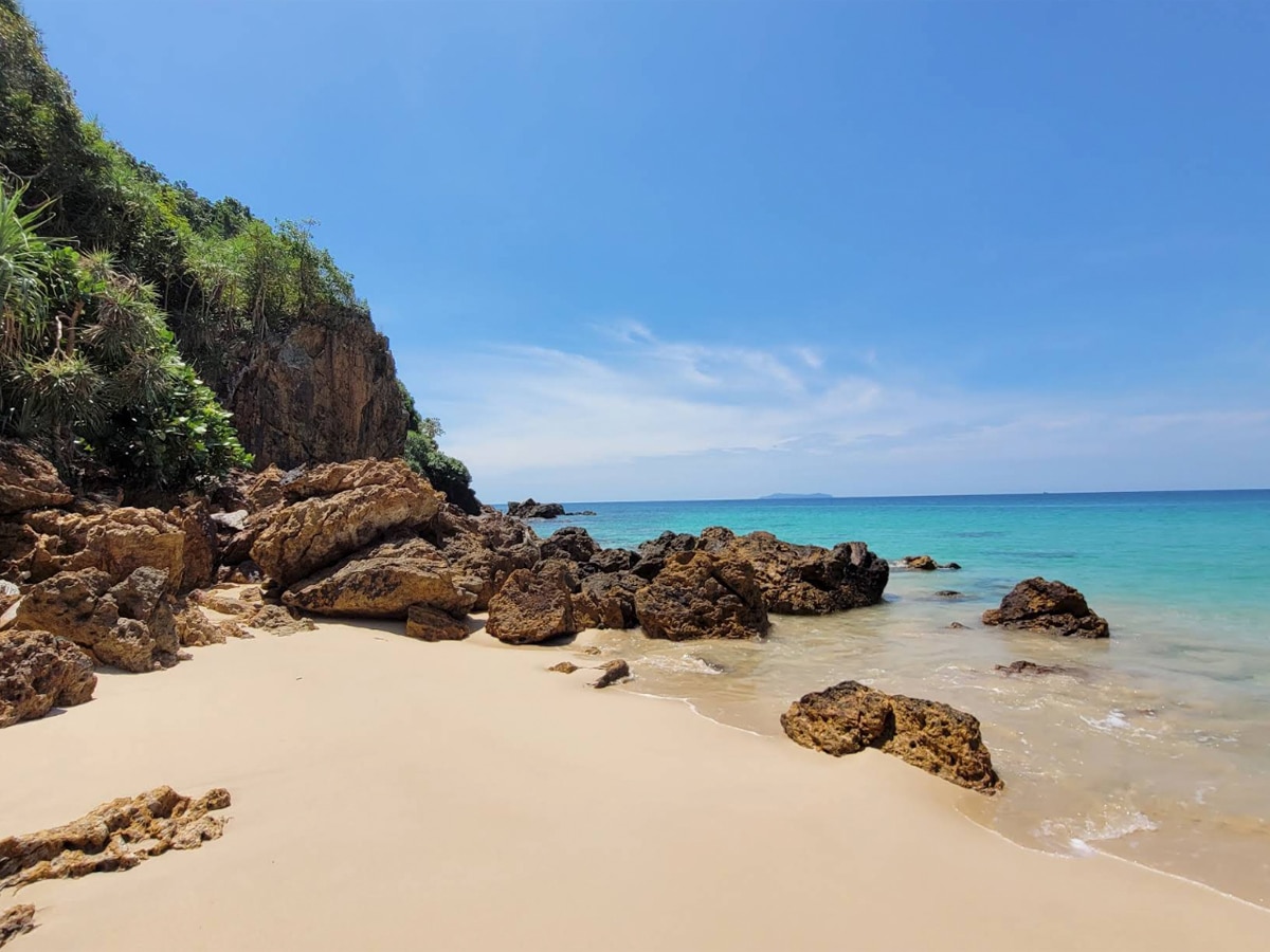 Sunset beach trang