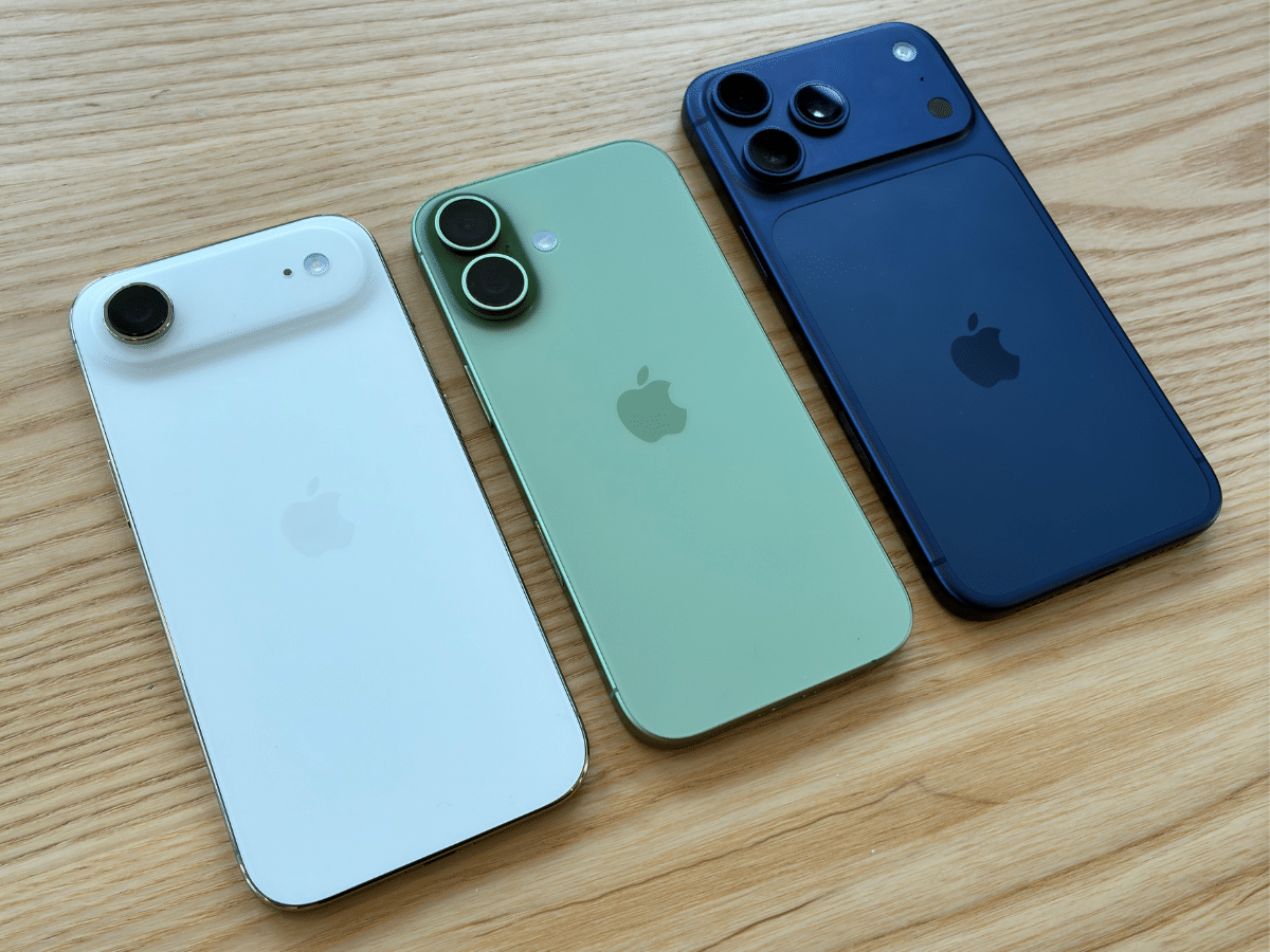 iPhone Air, iPhone 17, and iPhone 17 Air