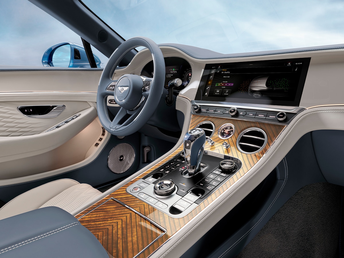 2025 bentley continental gtc azure interior cockpit