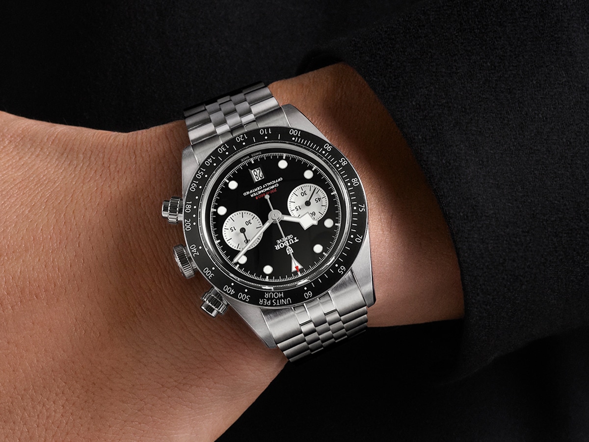 2025 tudor black bay chrono in black