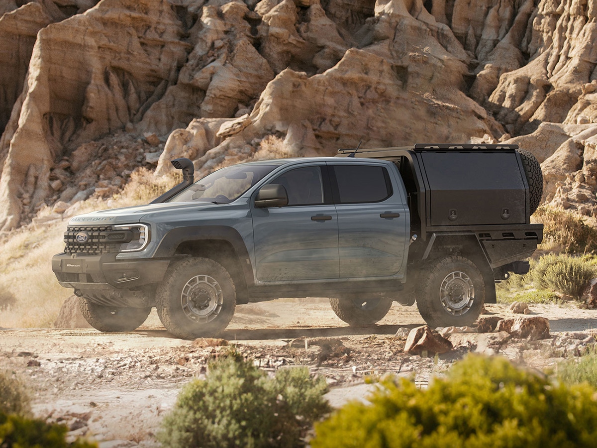 2026 ford ranger super duty with canopy
