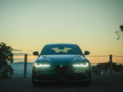 2025 Alfa Romeo Giulia Quadrifoglio vs. Australia's Best Driving Roads