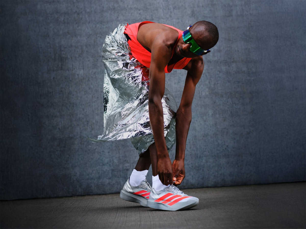 Adizero adios pro evo 2 shoes tying lacers