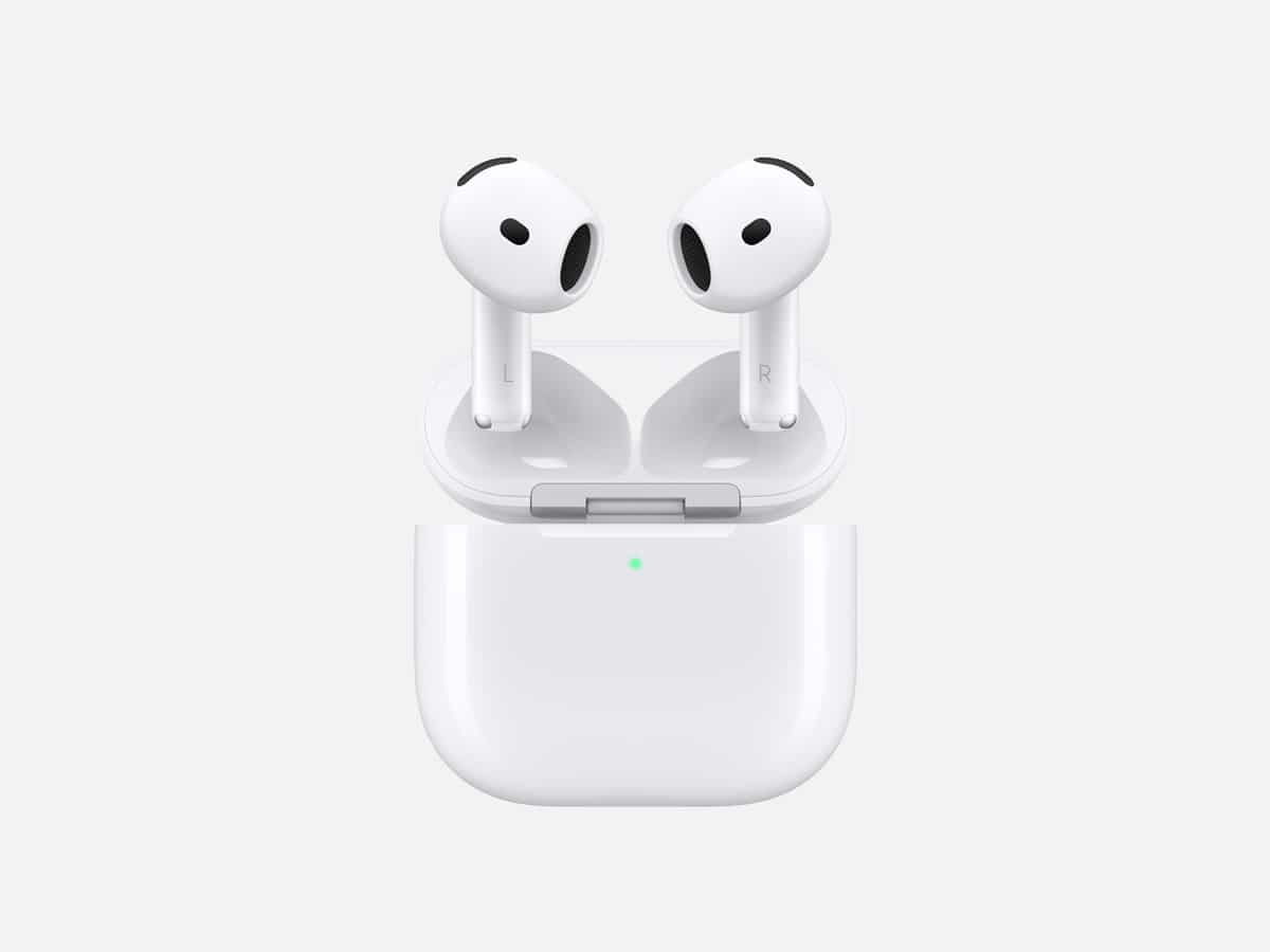 Apple airpods 4 with active noise cancellation