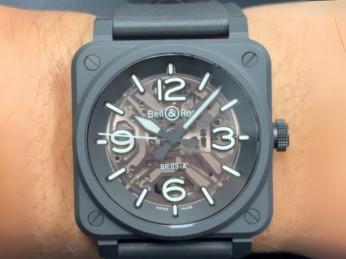 Br 03 skeleton black ceramic