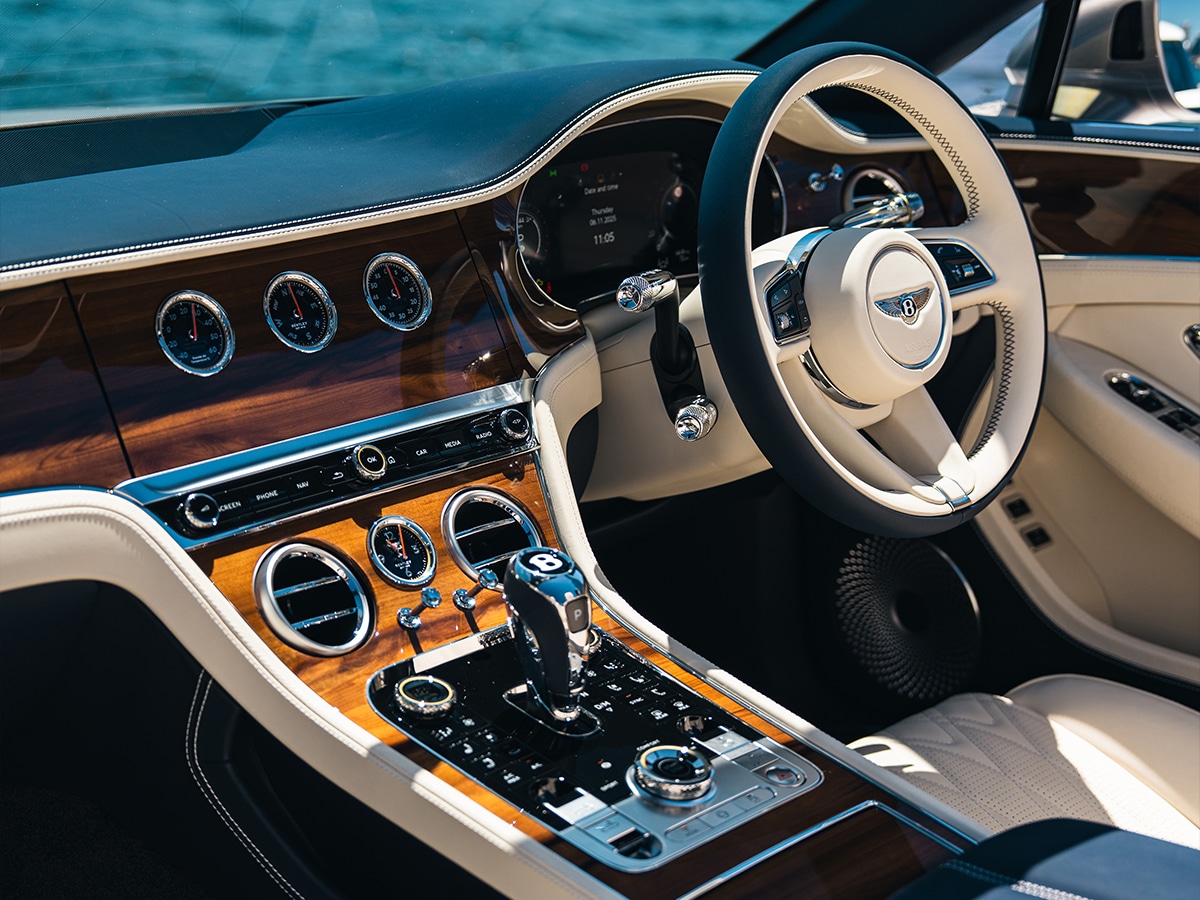Bentley continental gtc azure interior 1