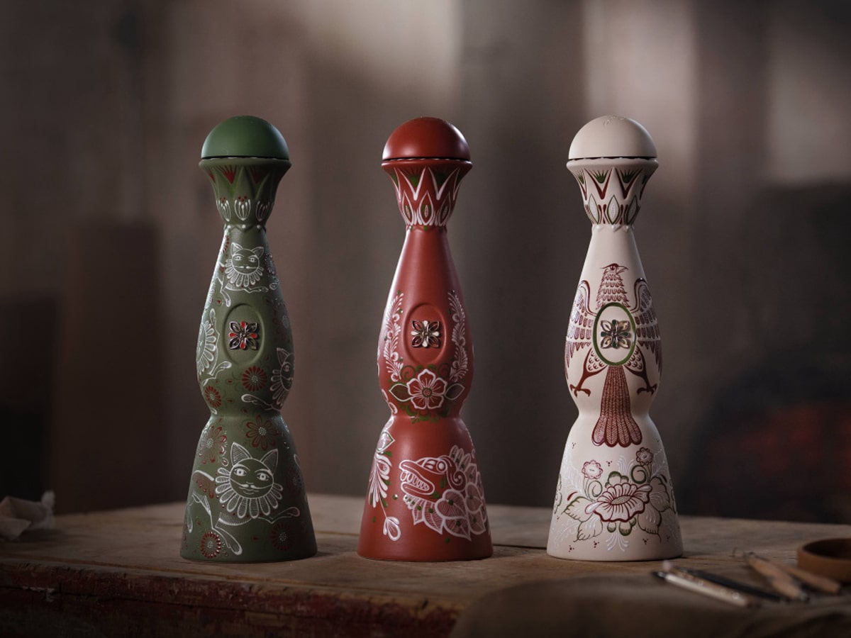 Clase azul tequila master artisans edición limitada por fernando jimón maría elena lópez