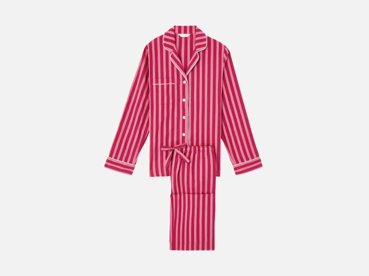 Derek rose capri 25 cotton batiste pink pyjamas