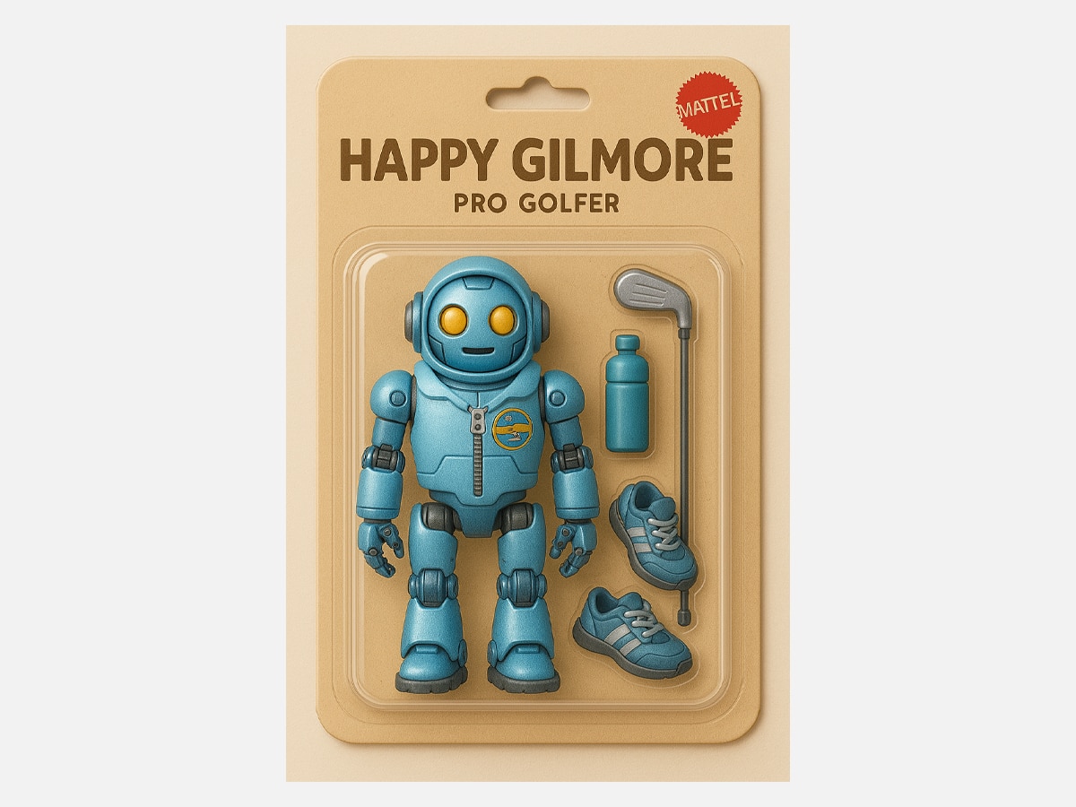 Happy gilmore robot version