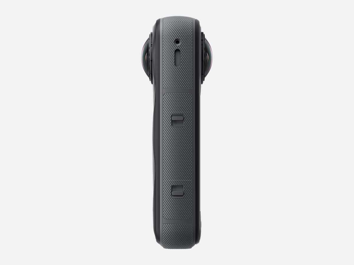 Insta360 x5 left side