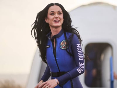 Katy Perry Went to Space in Jeff Bezos' Rocket and Made History
