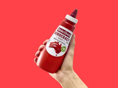 MasterFoods "Democracy Sauce" is a Limited Edition Rebrand for Democracy Sausage Season